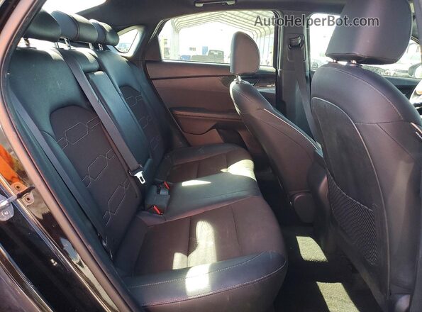 3KPF34AD5ME361750 2021 KIA FORTE Черный Вид задних сидений