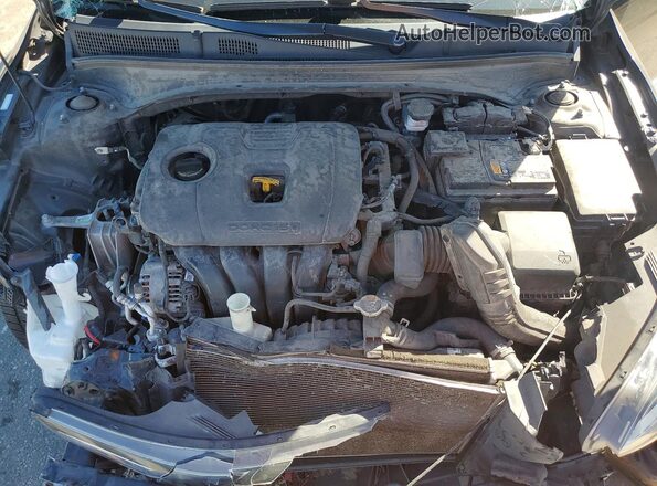 3KPF34AD5ME361750 2021 KIA FORTE Черный Вид задней части салона