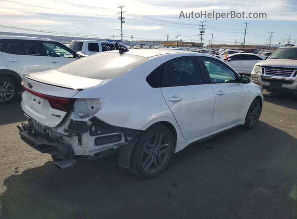 3KPF34AD5ME403477 2021 KIA FORTE White უკანა მარჯვენა