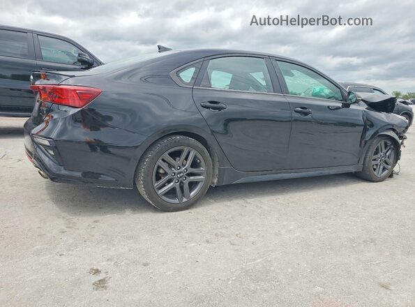 3KPF34AD6LE176878 2020 KIA FORTE Черный Задняя правая четверть