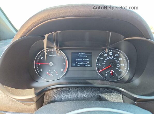 3KPF34AD6ME335495 2021 KIA FORTE Оранжевый Вид щитка приборов
