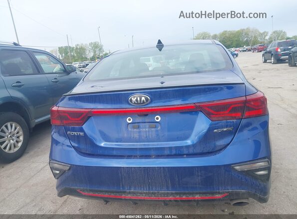 3KPF34AD6ME393414 2021 KIA FORTE Blue 
