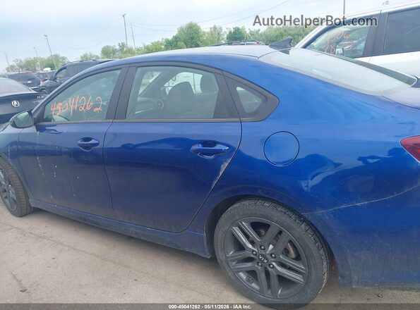 3KPF34AD6ME393414 2021 KIA FORTE Blue 360 interior view