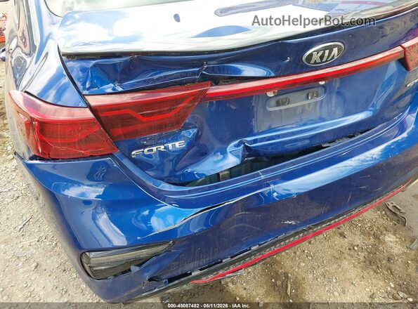 3KPF34AD7ME424069 2021 KIA FORTE Blue Вид спереду