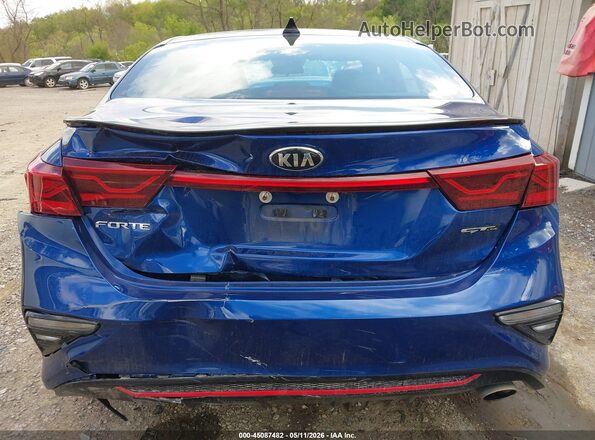 3KPF34AD7ME424069 2021 KIA FORTE Blue 