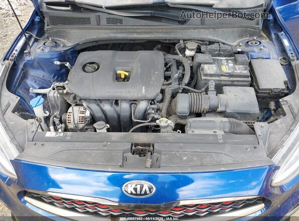3KPF34AD7ME424069 2021 KIA FORTE Blue Вид ззаду