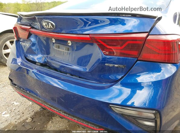 3KPF34AD7ME424069 2021 KIA FORTE Blue 