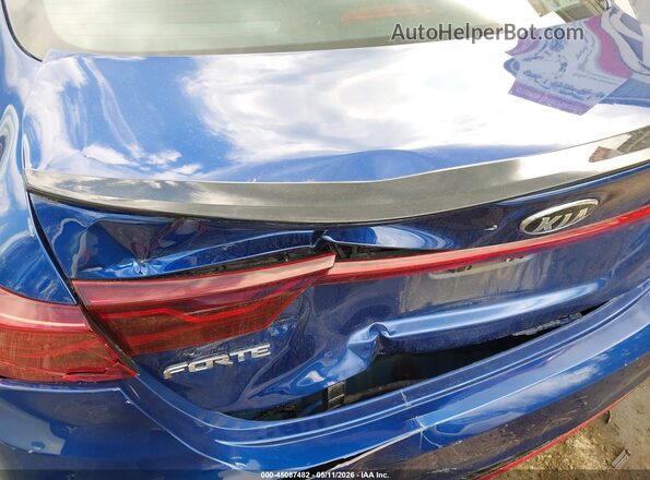 3KPF34AD7ME424069 2021 KIA FORTE Blue 