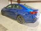 2021 Kia Forte Gt Line Синий vin: 3KPF34AD8ME403652
