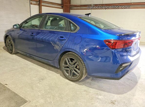 3KPF34AD8ME403652 2021 KIA FORTE Синий Задняя левая четверть