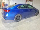 2021 Kia Forte Gt Line Синий vin: 3KPF34AD8ME403652