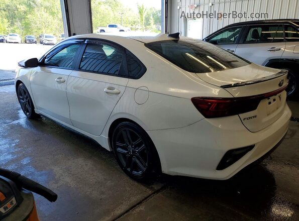 3KPF34AD9ME405667 2021 KIA FORTE Белый Задняя левая четверть