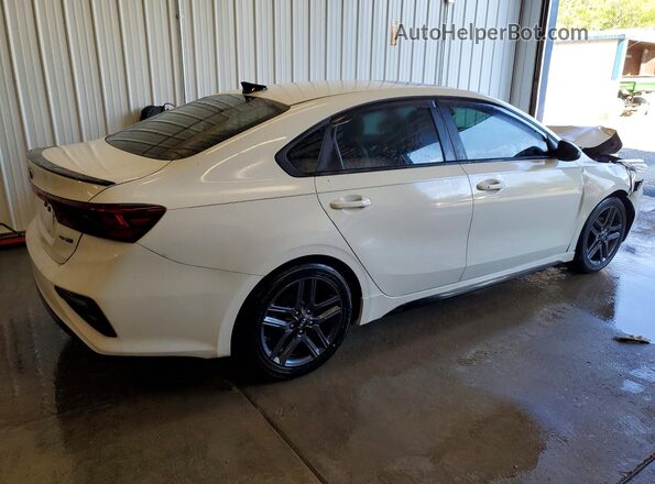 3KPF34AD9ME405667 2021 KIA FORTE Белый Задняя правая четверть