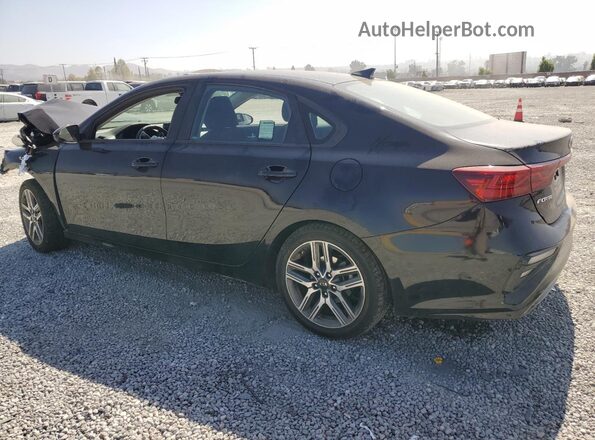 3KPF34ADXKE025153 2019 KIA FORTE Черный Задняя левая четверть