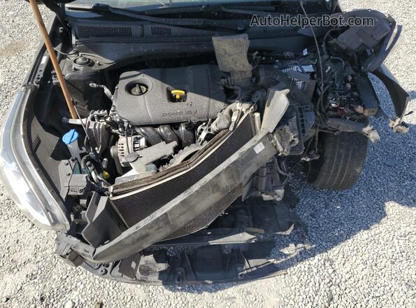 3KPF34ADXKE025153 2019 KIA FORTE Черный Вид задней части салона