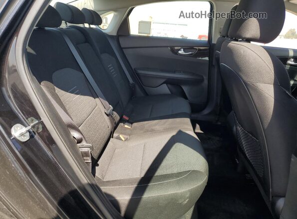 3KPF34ADXKE025153 2019 KIA FORTE Черный Вид задних сидений