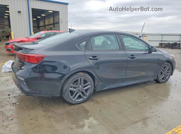 3KPF34ADXLE136822 2020 KIA FORTE Черный Задняя правая четверть