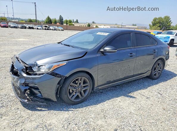 3KPF34ADXLE217447 2020 KIA FORTE Серый Передняя левая четверть