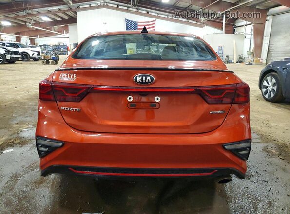 3KPF34ADXLE220140 2020 KIA FORTE Оранжевый Вид сзади