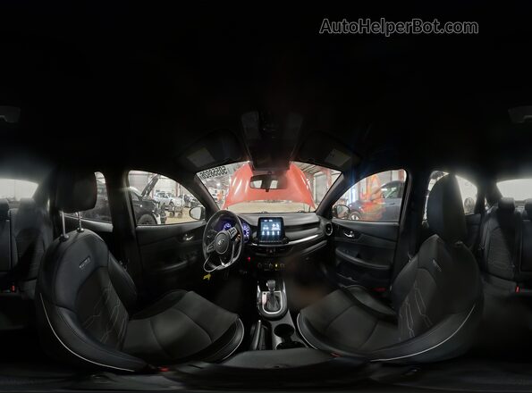 3KPF34ADXLE220140 2020 KIA FORTE Оранжевый Вид наклейки с VIN-кодом