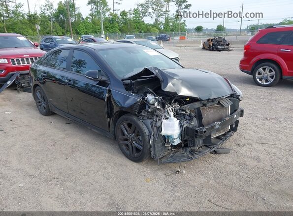 3KPF34ADXLE260900 2020 KIA FORTE Черный Передняя правая четверть