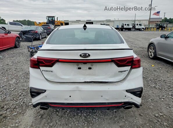 3KPF44AC0ME390433 2021 KIA FORTE Белый Вид сзади