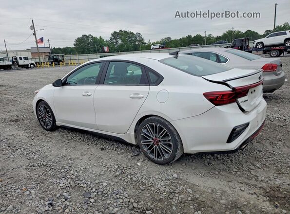 3KPF44AC0ME390433 2021 KIA FORTE Белый Задняя левая четверть
