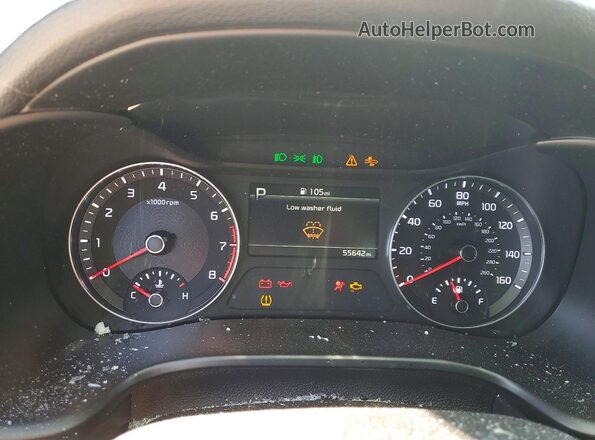 3KPF44AC0PE686699 2023 KIA FORTE Белый Вид щитка приборов