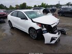 2021 Kia Forte Gt White vin: 3KPF44AC1ME338650