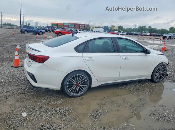 3KPF44AC1ME358557 2021 KIA FORTE Белый Задняя правая четверть