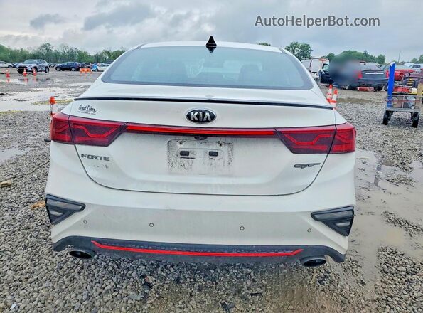 3KPF44AC1ME358557 2021 KIA FORTE Белый Вид сзади