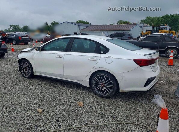 3KPF44AC1ME358557 2021 KIA FORTE Белый Задняя левая четверть