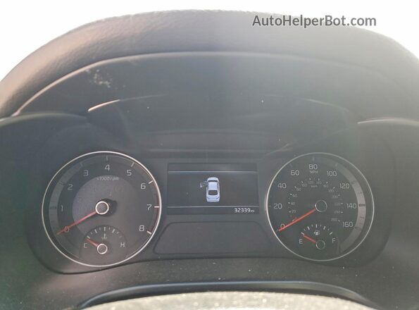 3KPF44AC1PE533507 2023 KIA FORTE White Widok zestawu wskaźników