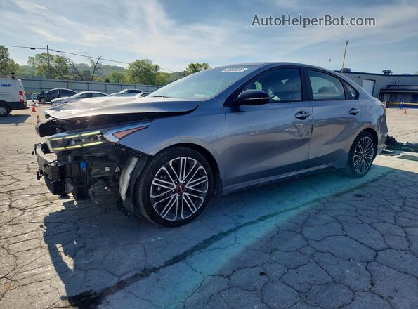3KPF44AC1PE557385 2023 KIA FORTE Gray Przód lewy