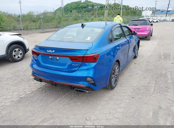 3KPF44AC1RE740319 2024 KIA FORTE Синий Задняя правая четверть