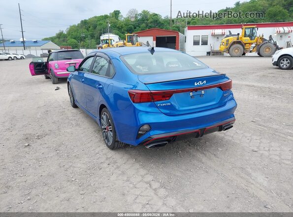3KPF44AC1RE740319 2024 KIA FORTE Синий Задняя левая четверть