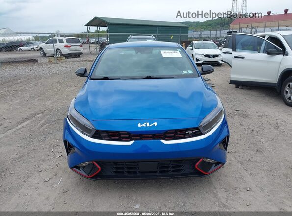 3KPF44AC1RE740319 2024 KIA FORTE Синий Вид щитка приборов