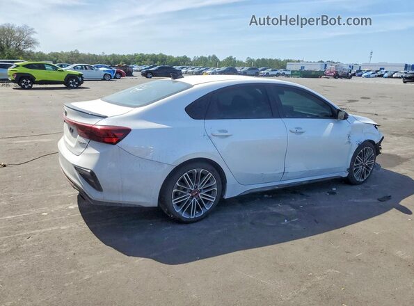 3KPF44AC2ME288955 2021 KIA FORTE Белый Задняя правая четверть