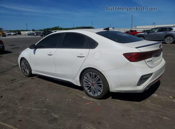 3KPF44AC2ME288955 2021 KIA FORTE Белый Задняя левая четверть