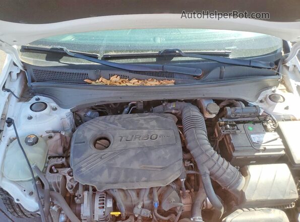 3KPF44AC2ME288955 2021 KIA FORTE Белый Вид задней части салона