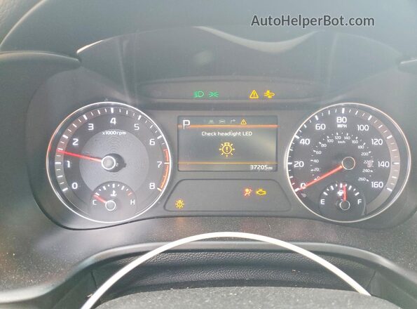 3KPF44AC3RE808636 2024 KIA FORTE Silver Вид щитка приладів