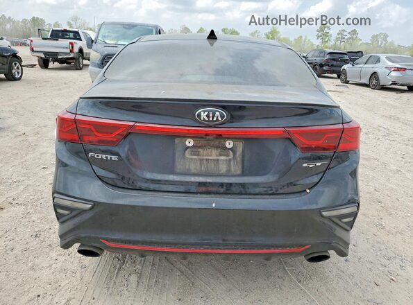 3KPF44AC4ME332891 2021 KIA FORTE Black Widok z tyłu