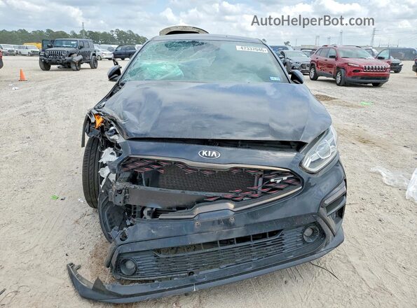 3KPF44AC4ME332891 2021 KIA FORTE Black Widok z przodu