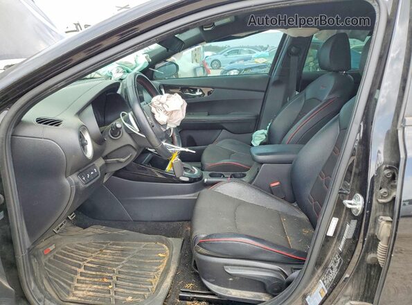 3KPF44AC4ME332891 2021 KIA FORTE Black Widok wnętrza z przodu