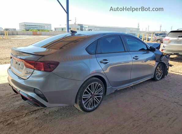 3KPF44AC4PE628417 2023 KIA FORTE Серебряный Задняя правая четверть