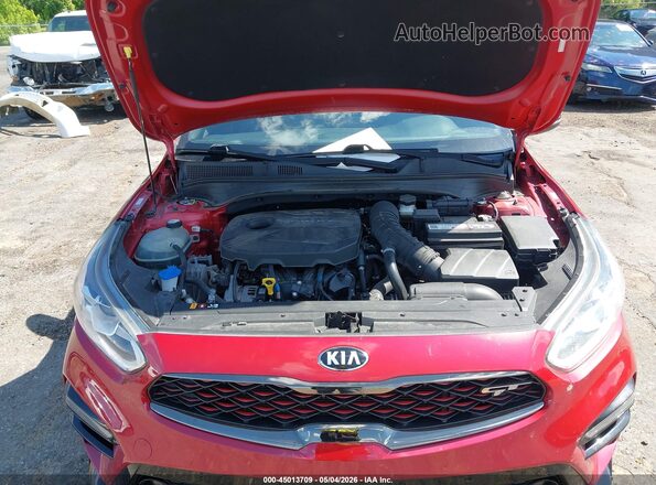 3KPF44AC5LE197094 2020 KIA FORTE Red Widok z tyłu