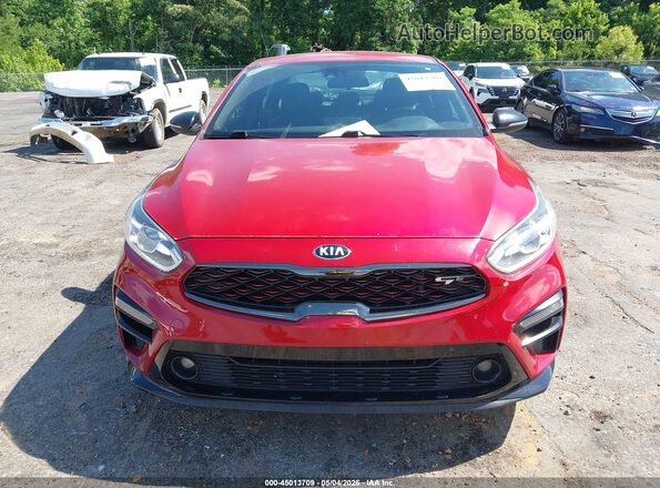 3KPF44AC5LE197094 2020 KIA FORTE Red Widok z przodu