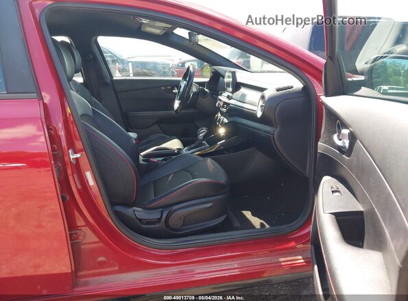 3KPF44AC5LE197094 2020 KIA FORTE Red Widok wnętrza z przodu