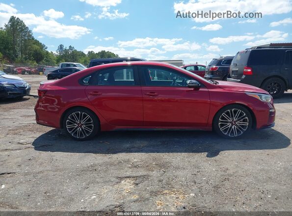 3KPF44AC5LE197094 2020 KIA FORTE Red Widok wnętrza z tyłu