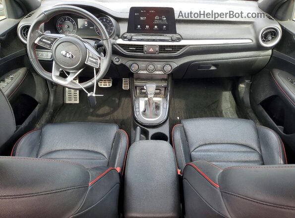 3KPF44AC5ME394848 2021 KIA FORTE Черный Вид панели приборов